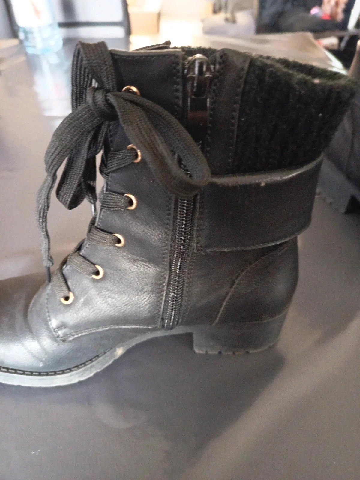 Tênis preto alto – photo 6